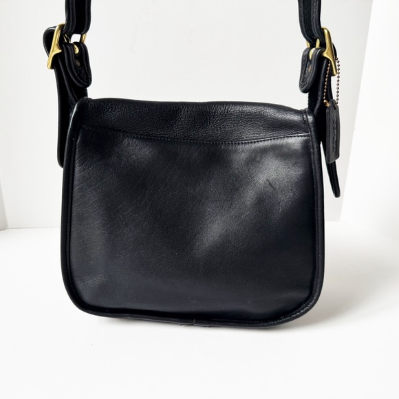 Vintage Coach Stewardess Bag 9525 in Black - Picture 9 of 13